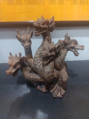 Dragon incense burner smoke
