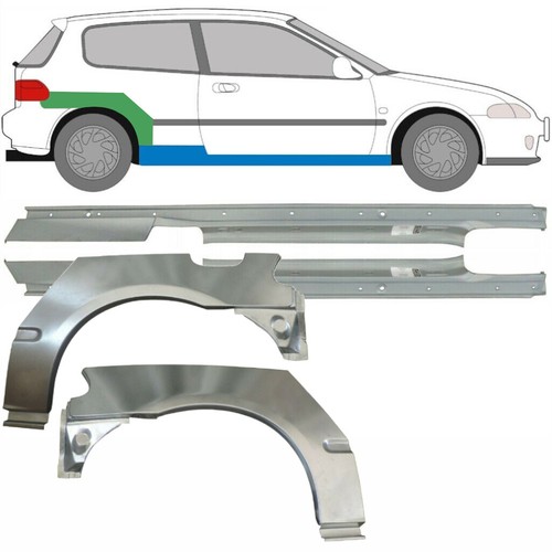 Honda civic 1991 1995 - eg, 3