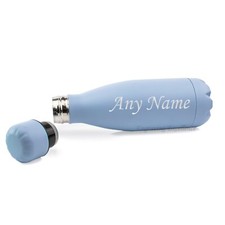 Engraved 350ml Thermal Small Water Bottle Personalised Christmas Birthday Gifts