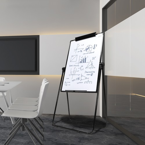 Foldable dry erase board - foldable, kit