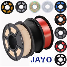 【BUY 2 SAVE 13%】JAYO 3D Printer Filament 1.75mm PLA Meta Matte PETG SILK 1.1KG
