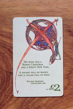 Christmas 2000 Archibald Knox  Isle of Man  Manx Telecom Used  £2 Phonecard