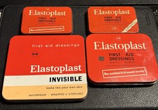 vintage elastoplast tins