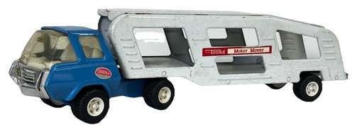 Vintage tonka blue truck - blue, mini