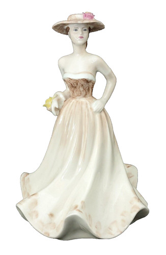 Coalport figure meryl modelled - coalport,