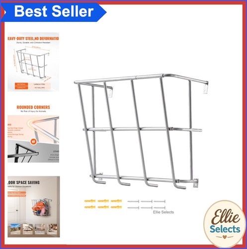 Wall mounted hay feeder - mounted,
