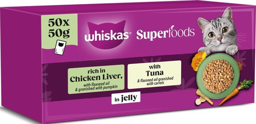 Whiskas superfoods adult - whiskas, wet