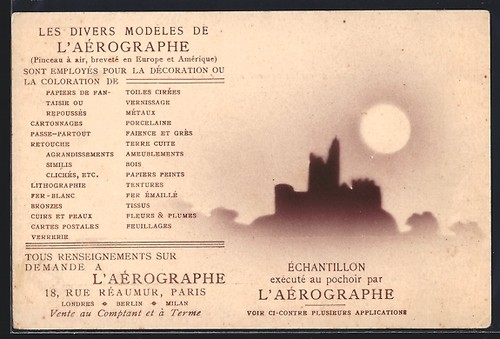 Paris advertising - ak,