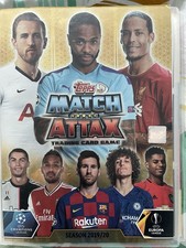 Topps Match Attax 2019/2020 Binder with 245 Cards