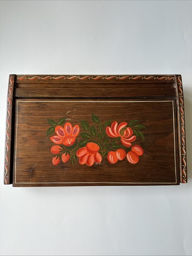 Vintage 1970s wooden lap - 1970s,