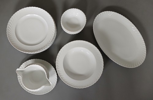 Royal tettau white - white, dinner
