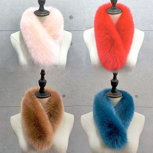 Women faux fur collar - faux, scarf