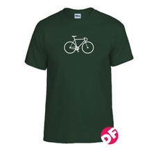 Track Bike Tshirt Velodrome Fixed wheel Fixie Cycle Tour de France Cycling town