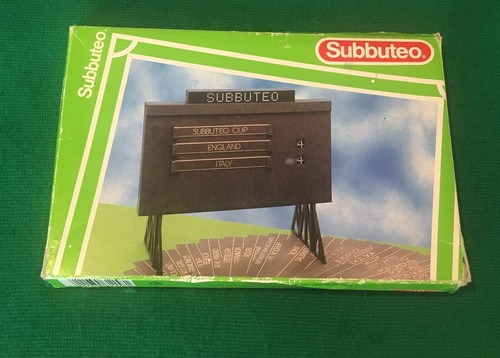 Subbuteo scoreboard - -,