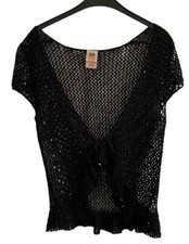 Ladies Sequin Sparkly Knitted