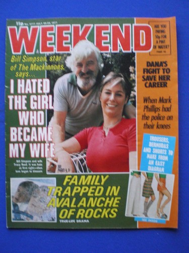 Weekend magazine bill - weekend,