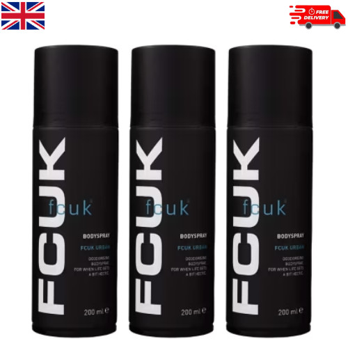 Fcuk urban body spray 200ml - spray,