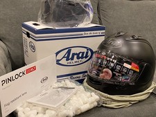 Arai RX-7V EVO RX7 Black Frost Racing Helmet Size Medium BRAND NEW