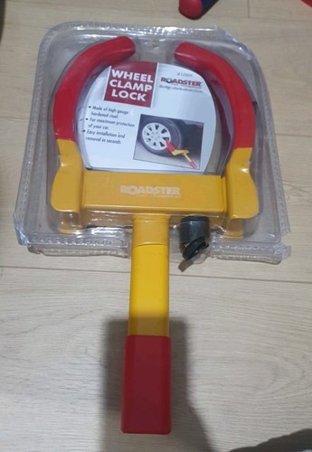 Wheel clamp heavy duty - heavy, anti