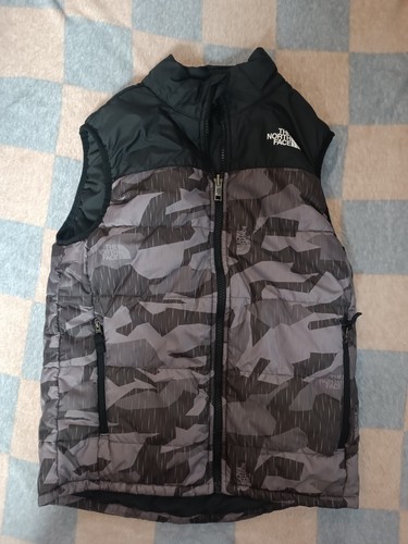 Grey north face gilet - grey,