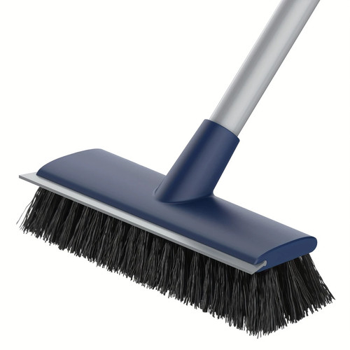 Floor scrub brush with long - with,