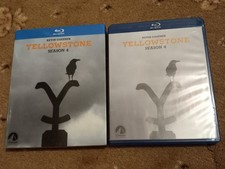 Blu-Ray Yellowstone Season 4 Complete 4 Disc  Box Set NTSC R1 with slipcover