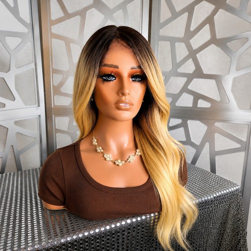 Blonde ombre wig - blonde,