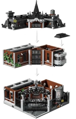 Lego batman arkham asylum - dc,