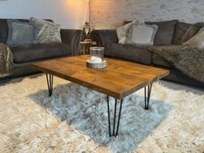 Rustic coffee table handmade