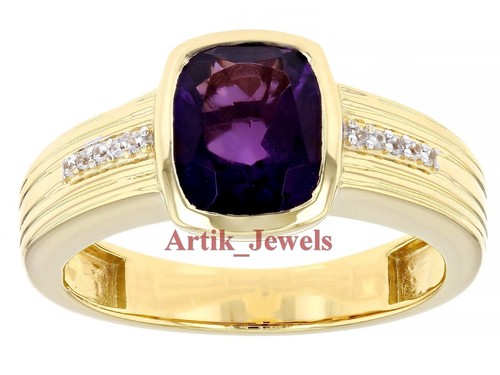Natural amethyst cz - natural, gemstone