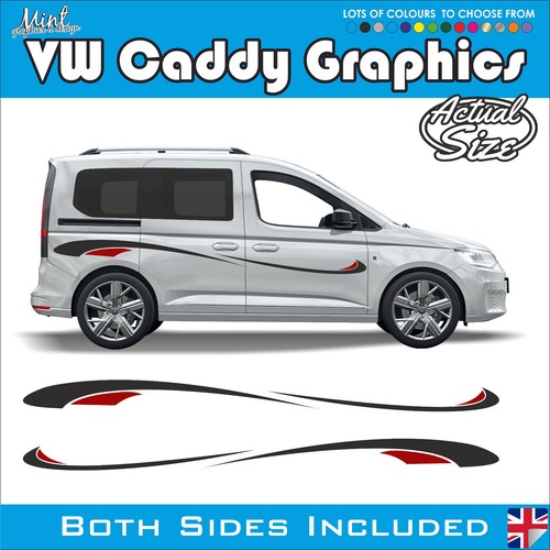 Caddy side stripes sport - vw,