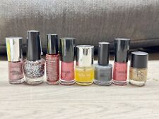 VINTAGE MIXED NAIL POLISH LOT ASSORTED COLOURS BRANDS FOR NAIL ART OR BEAUTY USE