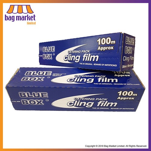 Blue box catering cling - blue,
