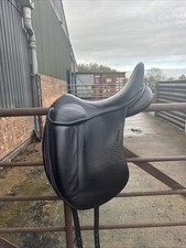 18 Inch Black Leather