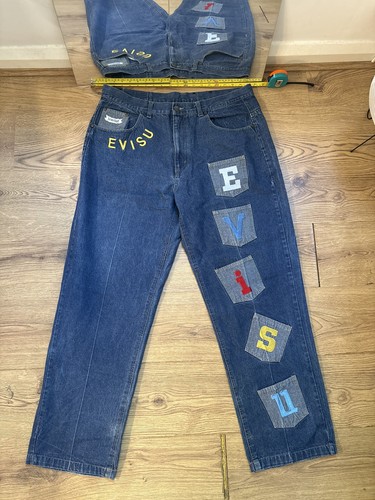 Vintage evisu mens jeans size - mens,