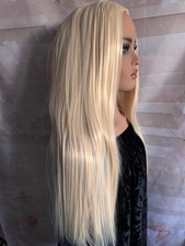 Wig Long Synthetic Hair Halloween Fancy Dress Anime Cosplay All Colours