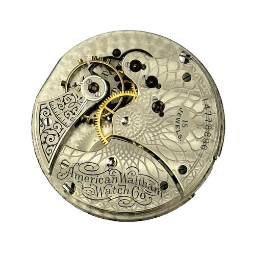 Waltham seaside pocket watch - waltham,