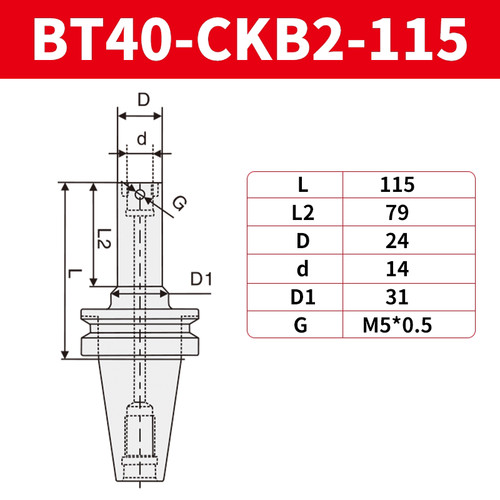 Bt40 ckb2 115 extra - bt40-ckb2-115,