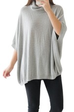 Next Vintage Y2K Grey Poncho