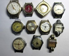 JOB LOT of VINTAGE Swiss Manual Wind LADIES WRISTWATCHES x11 - Smiths, Pierce +