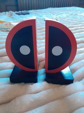 Deadpool wooden Bookends, BEST