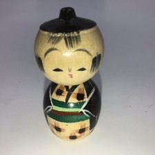 Vintage Pan Am Airlines Wooden Japanese Kokeshi Doll Gift Rare Collectable