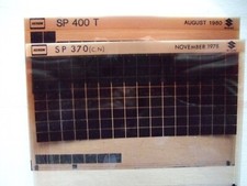 Genuine Suzuki SP370 (C,N) Nov 1978 SP400T Aug 1980 Motorcycle Parts Micro Fiche