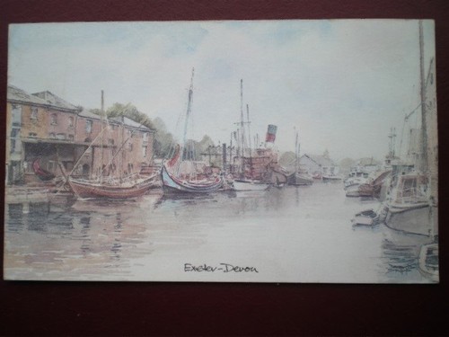 Postcard devon exeter from - exeter,