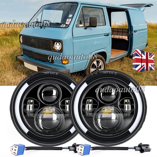 Pair led headlight fit - pair,