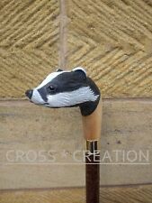 Badger Head Handle Handmade