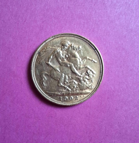 Edward vii 1902 full gold - 1902,
