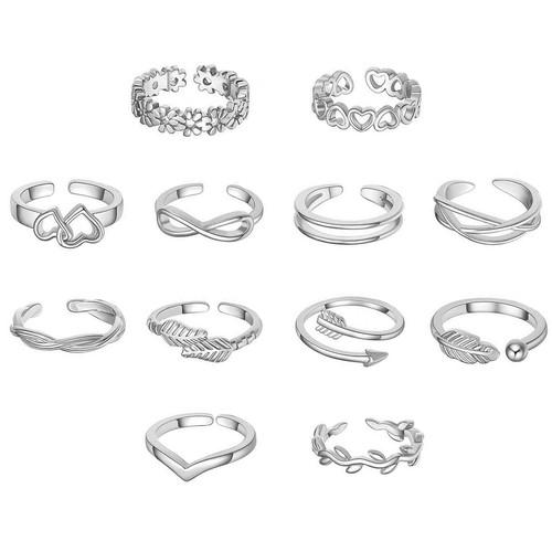 Konpje 12pcs toe rings for - rings,