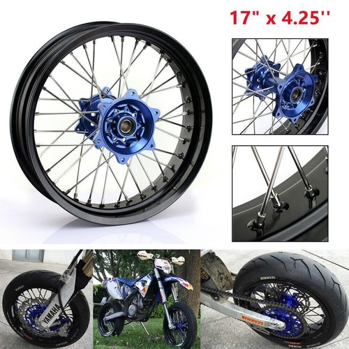 17x4 supermoto rear wheel - 17x4.25,
