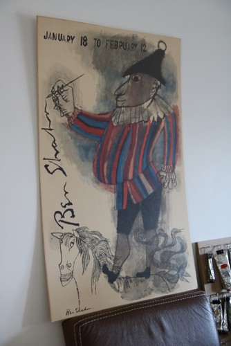 Vintage ben shahn exhibition - shahn,